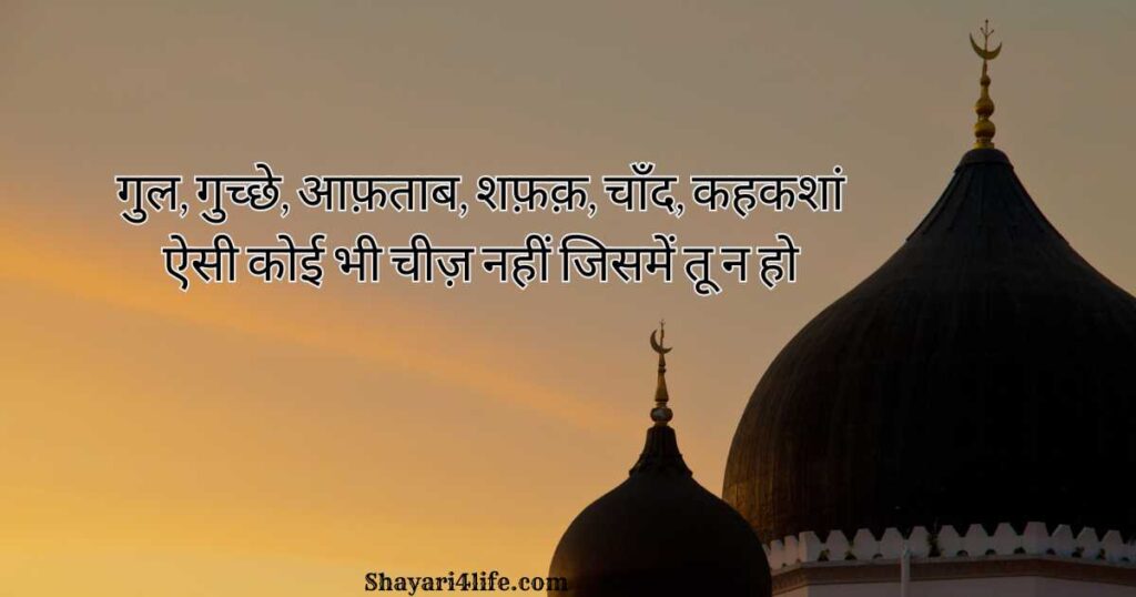 2 Line Muslim Shayari in Hindi